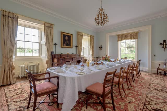 Gilmerton House dining room