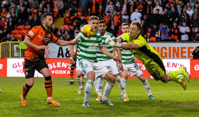 Celtic take on Dundee United at Tannadice on Sunday.