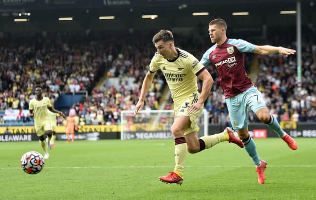 Kieran Tierney has a bruised ankle.