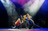 Chloe Hodgson, Amy Conachan, Betty Valencia and Amber Sylvia Edwards in Orphans. PIC: Mihaela Bodlovic