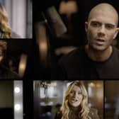 From top left clockwise, songwriter Laura Mvula, The Wanted's Max George, singer Craig David, singer Ella Henderson, Girls Aloud singer Nicola Roberts and singer Tom Grennan, who are helping to launch a new NHS mental health campaign by appearing in a video reciting words from The Beatles song Help!, to encourage people  struggling with their mental health to seek support. Photo: NHS England/PA Wire