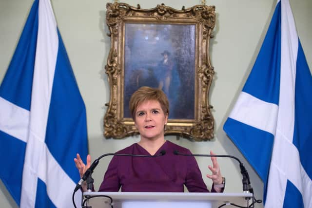 Nicola Sturgeon. Picture: Neil Hanna/WPA Pool/Getty Images