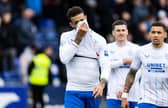Rangers defender Connor Goldson looks dejected at full time after the 3-2 defeat to Ross County. (Photo by Ross Parker / SNS Group)