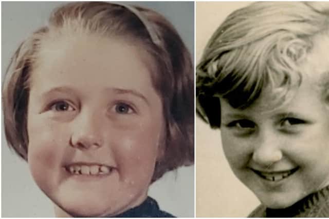 Gillian Tuffield, left, was one of the first residents of Livingston, who moved to Craigshill in the New Town aged eight. Rhona Gordon (right) was raised in Livingston Station village and watched the houses of Craigshill being built. PIC: Contributed.