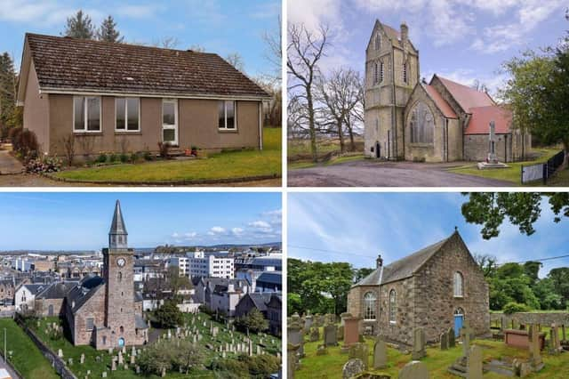 Some of the properties the Church of Scotland are currently looking for buyers for.