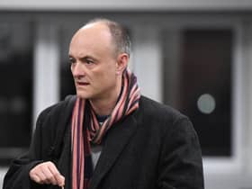 Political adviser Dominic Cummings is in self-isolation.