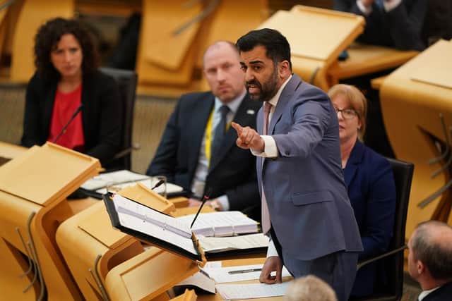Newly elected First Minister of Scotland Humza Yousaf. Picture: PA