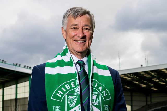 Hibs chairman Ron Gordon is looking forward to Saturday's Scottish Cup final.