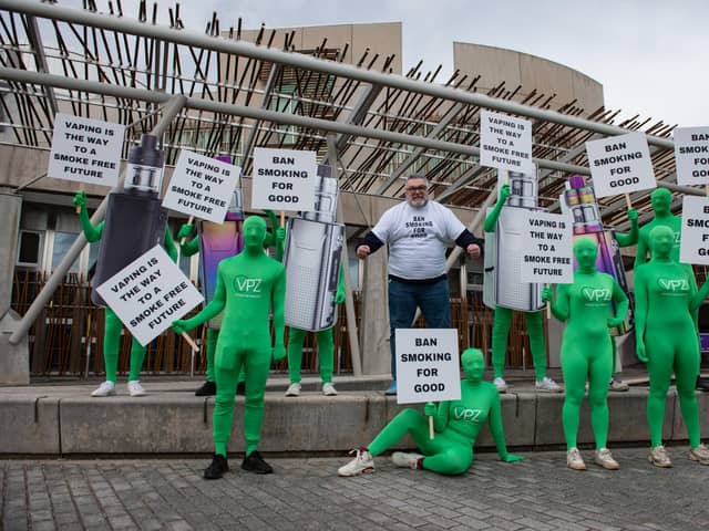 Neil 'Razor' Ruddock joined calls to ban smoking in Scotland, and put his heart issues down to his onetime 20-a-day habit.