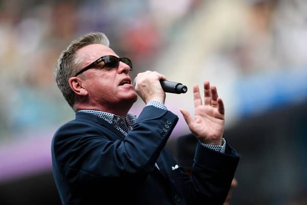 Graham McPherson aka Suggs  Pic: Anthony Wallace/AFP