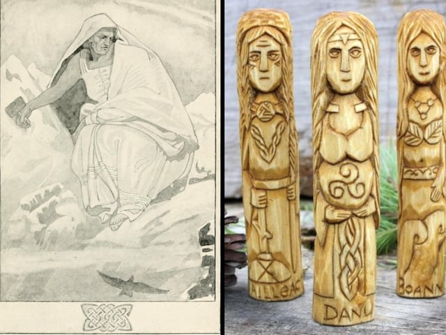 In a bid to ward off evil spirits, Scots used the Cailleach or ‘the Hag of Winter’ totem. This was a log carved with the face of an old woman, a mythological creature that brought in long nights and cold weather. By burning the totem, our ancestors believed that it could banish the cold darkness and dispel any lingering bad luck in the home.