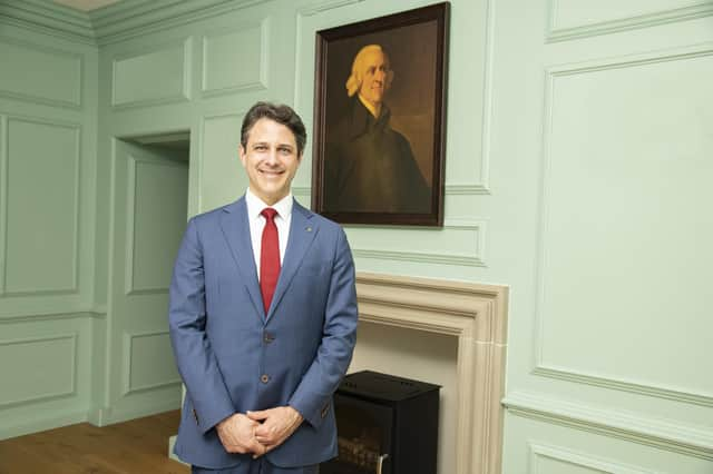 Prof Adam Dixon, the Adam Smith Chair in Sustainable Capitalism at Panmure House in Edinburgh. Picture - Paul Watt Photography