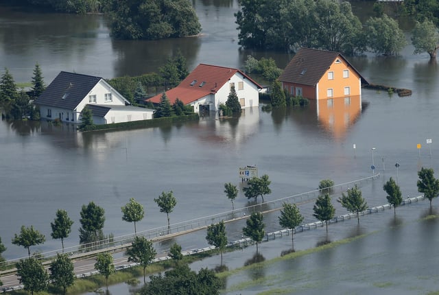 The devastating and deadly floods in Western Europe point to the shape of things to come (Picture: Sean Gallup/Getty Images)