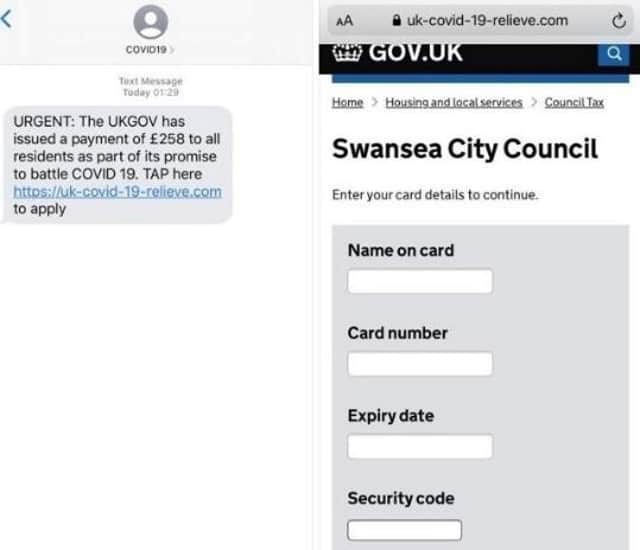 The study conducted by researchers from universities across the UK has drawn attention to the links between government policy announcements, notifying the public of essential services or safety announcements, were seized upon by scammers and cyber criminals.