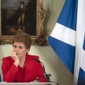 Nicola Sturgeon holds a press conference to launch the third paper in the Building a New Scotland series. Picture: David Cheskin-Pool/Getty Images