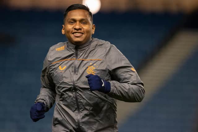 Alfredo Morelos. (Photo by Alan Harvey / SNS Group)