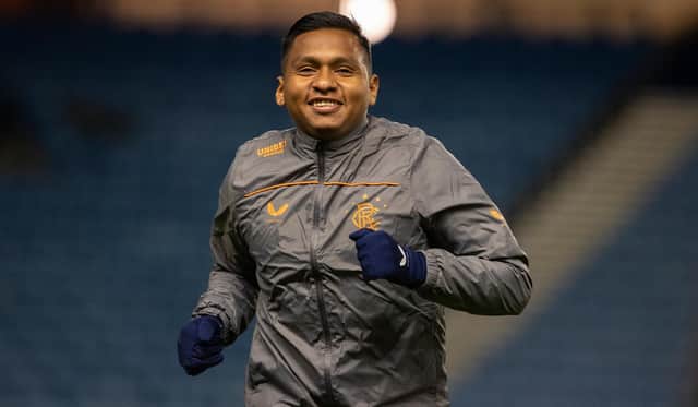 Alfredo Morelos. (Photo by Alan Harvey / SNS Group)