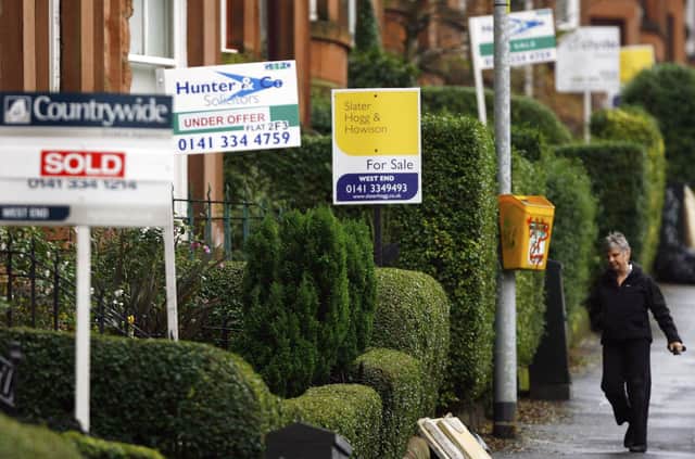 There are fears that rising interest rates and falling house prices could force many homeowners to sell up. Picture: Jeff J Mitchell/Getty