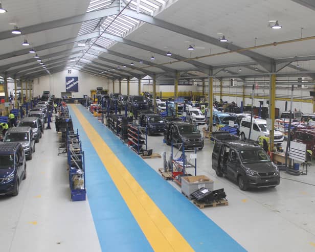 Allied Vehicles was established almost 30 years ago in Glasgow's Possilpark area. The family firm converts a variety of vehicles to make them suitable for wheelchair users, both passengers and drivers.