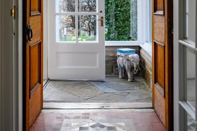 Entrance porch.