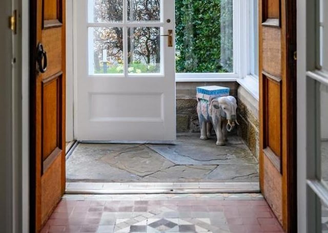 Entrance porch.