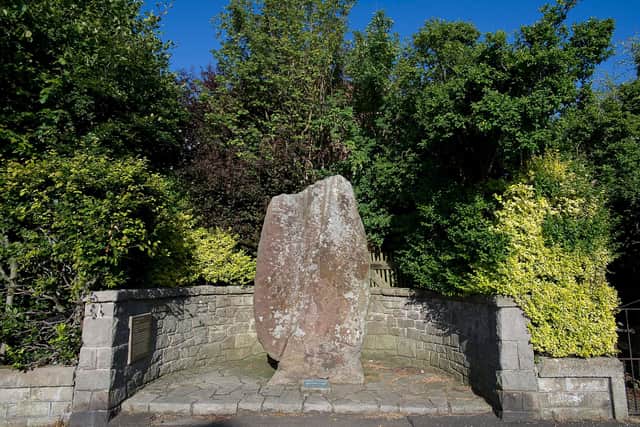The Caiy Stane standing stone in Caiystane View is believed to be several thousand years old, and may be as old the Great Pyramid of Giza.