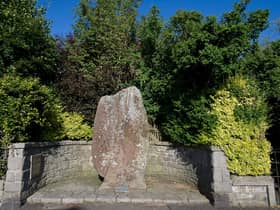 The Caiy Stane standing stone in Caiystane View is believed to be several thousand years old, and may be as old the Great Pyramid of Giza.