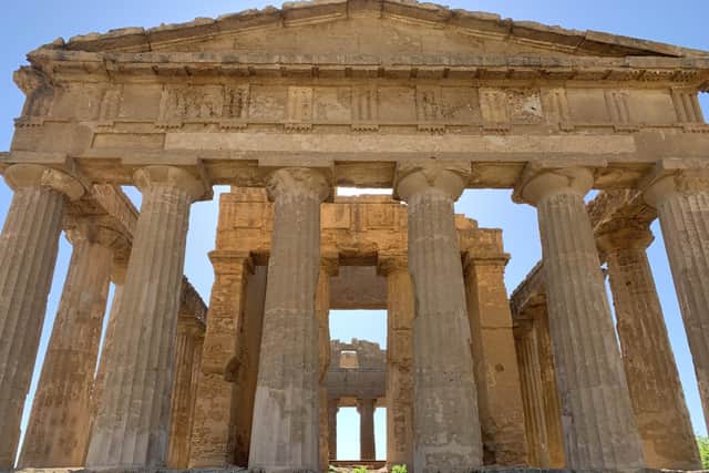 The Valley of Temples is a  UNESCO site at Agrigento, Sicily, with seven well-preserved Greek temples. Pic: J Christie
