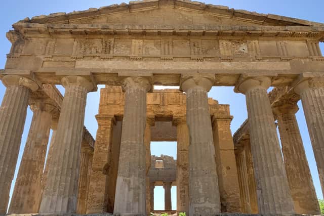 The Valley of Temples is a  UNESCO site at Agrigento, Sicily, with seven well-preserved Greek temples. Pic: J Christie