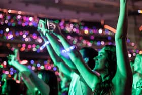Thousands of revellers wearing LED wristbands are expected to light up Princes Street during Edinburgh's Hogmanay celebrations.