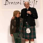 Sir Sean Connery and Lady Micheline at Dressed To Kilt (Photo: Dr Geoffrey Scott Carroll/ Dressed To Kilt).