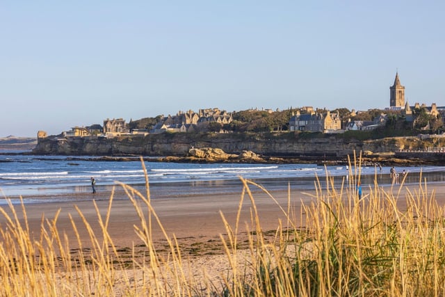 The “wonderfully scenic” and historical Fife town of St Andrews has been voted Scotland's best seaside town, with a rating of 82% for its attractive beach and scenery and good range of tourist attractions, shopping options and places to eat and drink