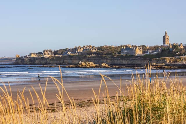 The “wonderfully scenic” and historical Fife town of St Andrews has been voted Scotland's best seaside town, with a rating of 82% for its attractive beach and scenery and good range of tourist attractions, shopping options and places to eat and drink