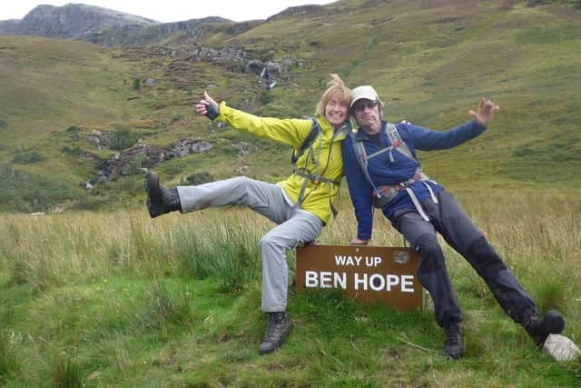 Mike and Kirsty McLelland, a fellow Kilmarnock Mountaineering Club member.