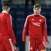 Adam Montgomery joined Aberdeen on loan from Celtic. (Photo by Mark Scates / SNS Group)