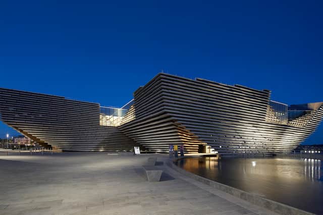V&A Dundee was designed by Japanese architect Kengo Kuma. Picture: Hufton & Crow
