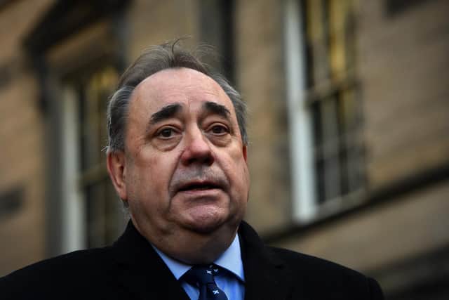 Former first minister Alex Salmond. Picture: Andy Buchanan/AFP via Getty Images