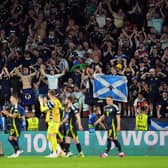 Scotland fans applaud the team after the 1-1 draw with Switzerland at Euro 2024.