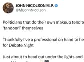 John Nicolson's tweet