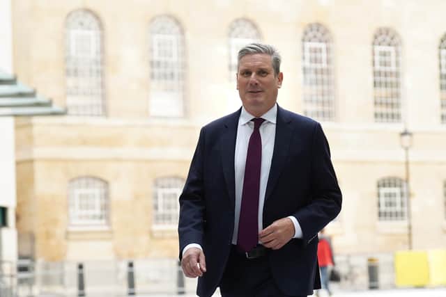 Labour Party leader Sir Keir Starmer suggested he was relaxed about being called a fiscal conservative.