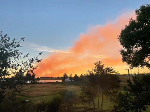 West Lothian fire: Pictures show firefighters still battling West Lothian wildfire which broke out three days ago