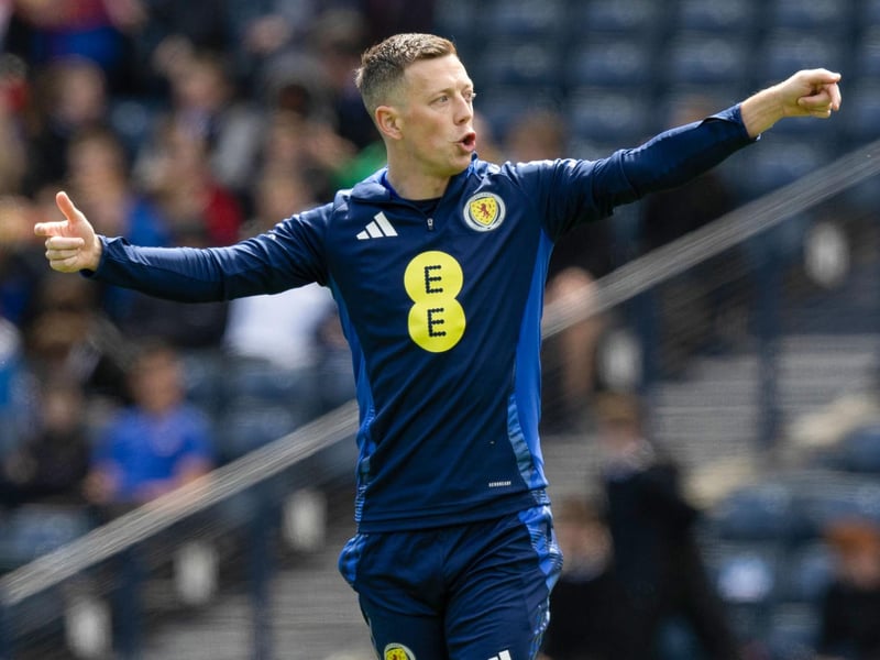 The Celtic captain has been preferred to Billy Gilmour - a shock omission from the starting XI. McGregor will be relied upon to keep possession at the base of the Scotland midfield as he reaches 61 caps for his country.