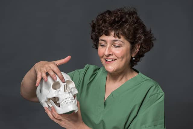 Portrait of Felicity Mehendale, plastic surgeon (reconstruction surgery) and researcher.
Taken: 20 and 21, July 2017
Commissioned by David Foster Management.