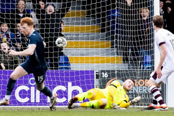 Simon Murray netted twice as Ross County took down Hearts in Dingwall.