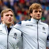 Jonny and Richie Gray have been team-mates and will be on opposing sides at Scotstoun. (Picture: Gary Hutchison)