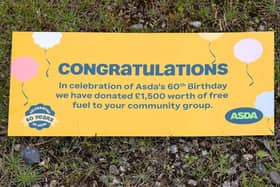 A total of 20 community groups from across the UK will receive a 'Golden Ticket' from Asda