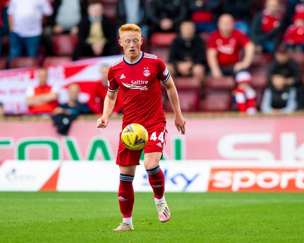 Matty Longstaff had an underwhelming loan spell at Aberdeen. (Photo by Sammy Turner / SNS Group)