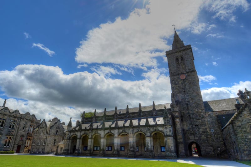 St Andrews is described as a "unique and captivating" place and the stunning university campus is no exception. Founded in 1413, this is Scotland's first ever university and the third oldest in the English-speaking world.