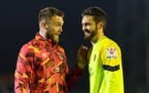 Hearts goalkeepers Zander Clark, left, and Craig Gordon, right, are both in the Scotland squad.