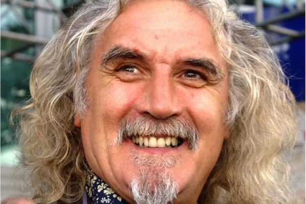 Sir Billy Connolly has received his second dose of the coronavirus vaccine.